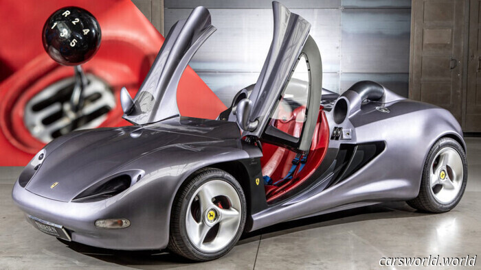 Inside This Coachbuilt DustBuster Lies A Ferrari Testarossa | Carscoops